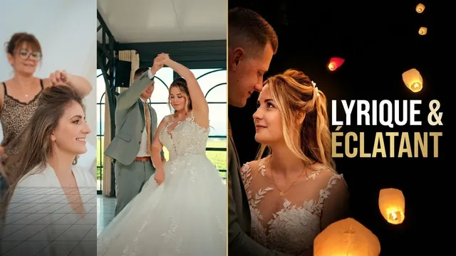 Éclats, film de mariage haut de gamme tourné au Domaine de Chantesse, dans la Drôme
