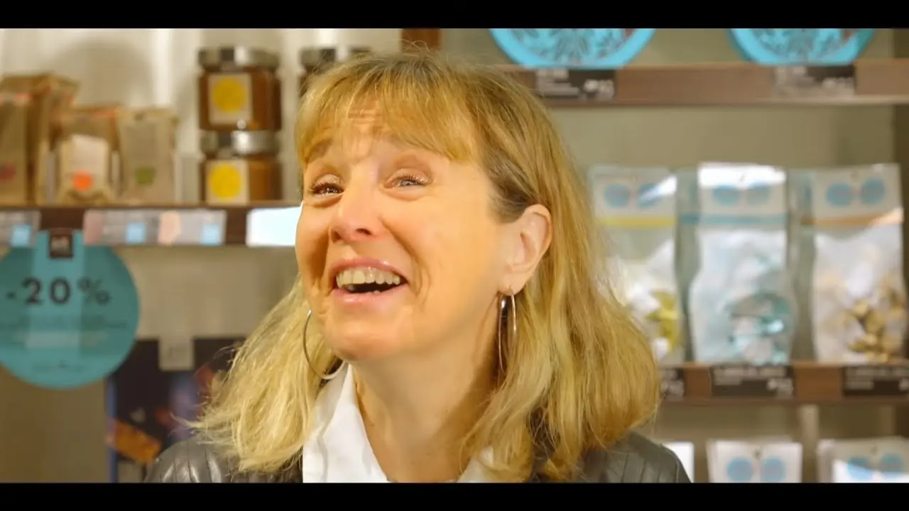 Estelle Mathieu, franchisée Jeff de Bruges dans le centre-ville de Valence